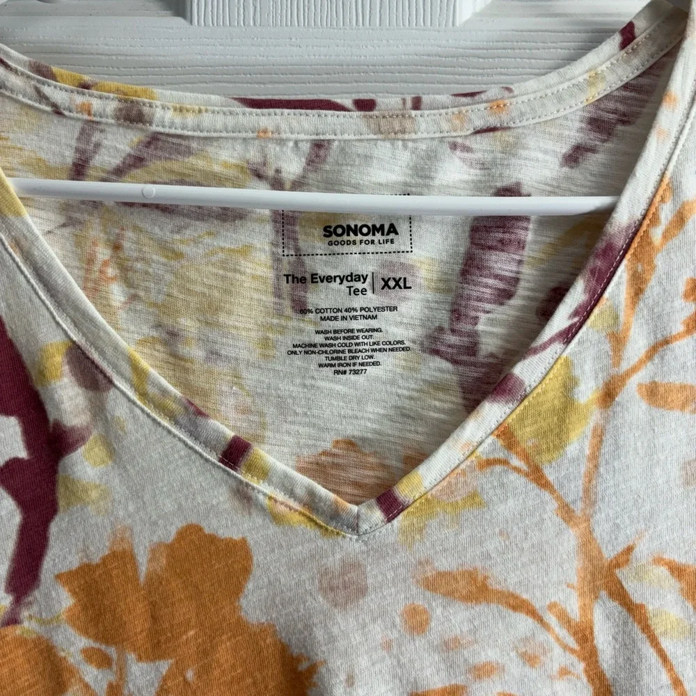 Sonoma XXL EUC short sleeved top - Picture 2 of 3